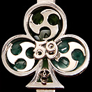 シルバー・ベルトループアクセサリー・59 Clover